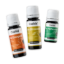 صورة 3-Piece Set Organic Flavor Oil for Consumption - Lemon, Orange & Peppermint - B2B